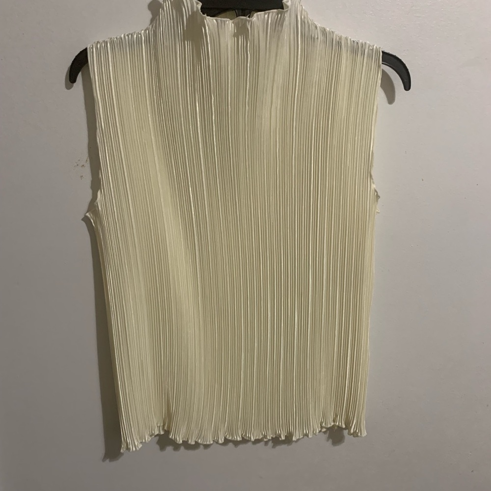 Vintage Crinkle Top- Night Magic- Size M
